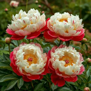 Пион Коралловый Каскад купить по цене от 490р. в интернет-магазине «Посадика» с доставкой почтой в в Нефтегорске и по всей России – [изображение №1].